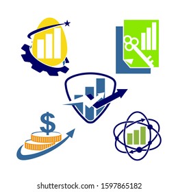 Financial Accounting Consulting Logo Template Icon
