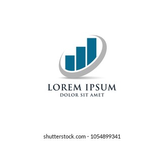 Financial And Accounting Logo Design Vector Template