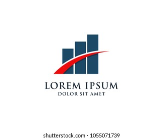 Financial And Accounting Logo Design Vector Template