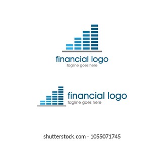 Financial And Accounting Logo Design Vector Template