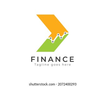 Financial Accounting Vector logo template