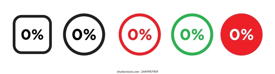 Financial Advantage Badge Icon for Services with No Interest Charges