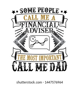 Financial Adviser Father Day Quote and Saying