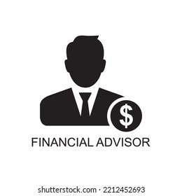 financial advisor icon , business icon