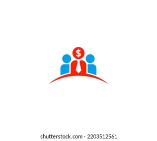 Financial Advisor Logo Vector Template Abstract Monogram Symbol