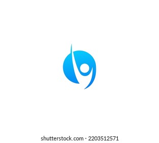 Financial Advisor Logo Vector Template Abstract Monogram Symbol