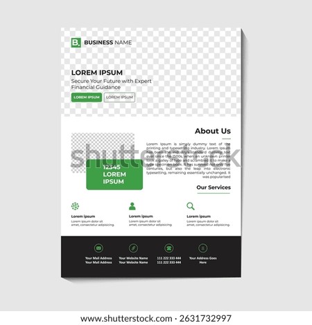 Financial Advisory Services Flyer Template