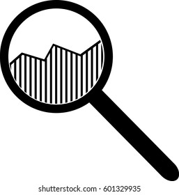 Financial analysis icon