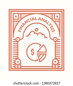FINANCIAL ANALYSIS ICON CONCEPT