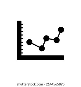 financial analysis icon in vector. logotype