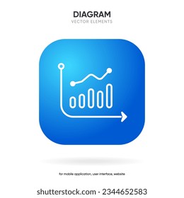 Conjunto de iconos de estadísticas de análisis financiero. Juego de gráficos en crecimiento. Gráfico de negocios con flecha. Colección de gráficos de crecimiento. Barra de progreso. Diagrama de barras. Icono de flecha para el éxito del crecimiento. Símbolo de progreso. Incremento de los gráficos.