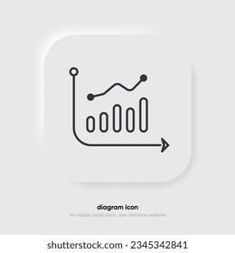 Financial analysis stats icon set. Growing graph set. Business chart with arrow. Growths chart collection. Progress bar. Bar diagram. Growth success arrow icon. Progress symbol. Chart increase.
