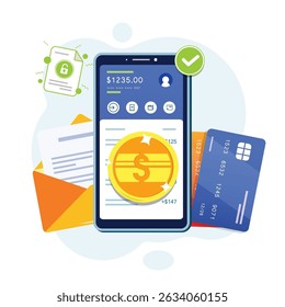 Financial App With Document Protection