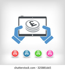 Financial application on tablet - Sterling