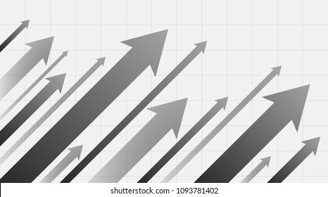 Financial Arrow Graph