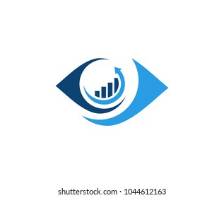 Financial arrow logo