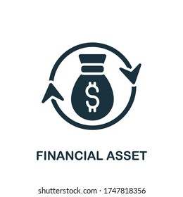 Financial Asset Icon. Simple Element From Banking Collection. Creative Financial Asset Icon For Web Design, Templates, Infographics And More