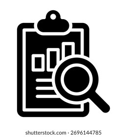 Elemento De Icono De Auditoría Financiera Para Diseño Y Vector