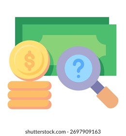 Icon-Element "Finanzaudit" für Entwurf