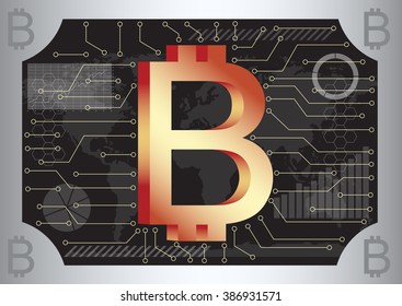 Financial background,Financial concept background vector illustration