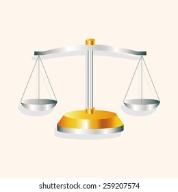 financial balance theme elements