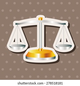 financial balance theme elements