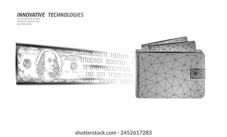 Financial bank web online payment. Money exchange investment deposit information technology. Blue abstract web internet electronic payment vector illustration