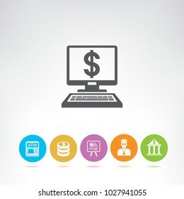 financial and banking icons
