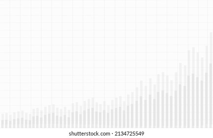 Financial bar chart background.  digital marketing analysis on white background. bullish trend concept. business diagram concept. finance grid pattern. digital marketing analysis on white background.