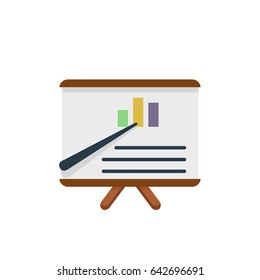  financial board  graph  presentation  icon