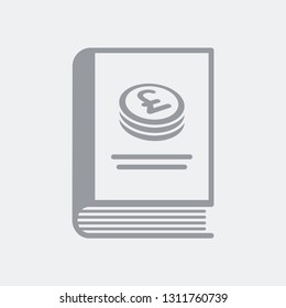 Financial book icon - Sterling