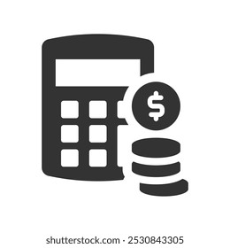 Finanzbudgetsymbol, Vektorgrafiken