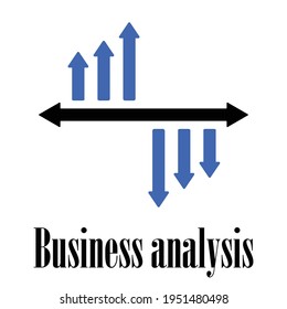 financial business analysis vector graphics