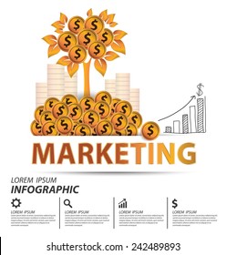 Financial and  business concept. vector illustration.
