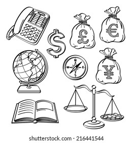 Financial & Business Icon Set