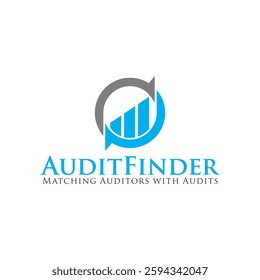 financial business logo design vector