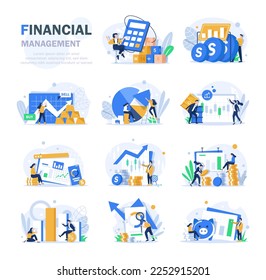 Financial or business profession set. Business character making financial operation. Economist, financier, broker, accountant, trader, ttax inspector, commercial direrctor