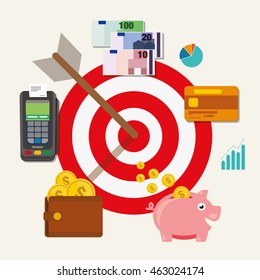 financial business target money purpose plan
