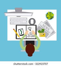 financial calculations design, vector illustration eps10 graphic 