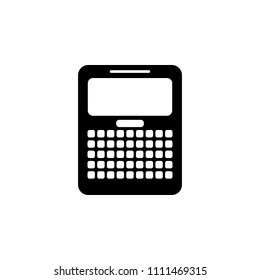 financial calculator icon. Element of education icon for mobile concept and web apps. Detailed financial calculator icon can be used for web and mobile. Premium icon on white background