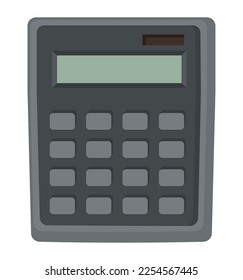 financial calculator icon vector design