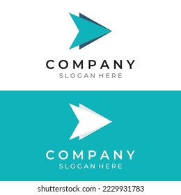 Financial and career creative growth and progress logo with arrow direction sign. Logo for business,progress and career symbol.