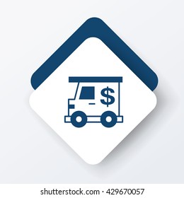 financial cart icon