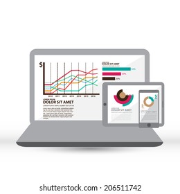 financial chart business
