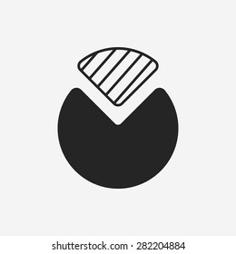 financial chart icon