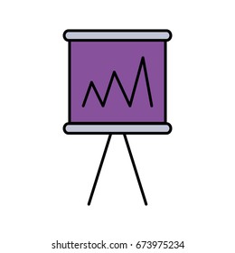 financial chart icon
