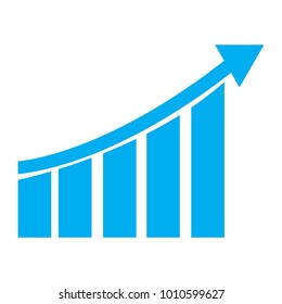 Financial chart illustration