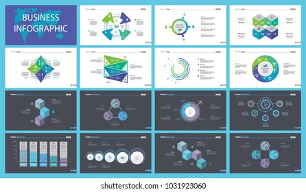 Financial Charts Slide Templates Set