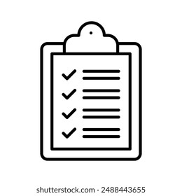 Finanz-Checkliste Vektorgrafik Design im trendigen Stil, bearbeitbares Symbol