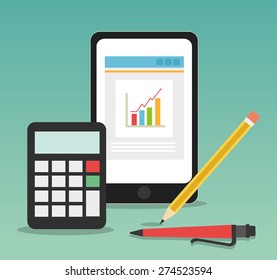 Financial concept